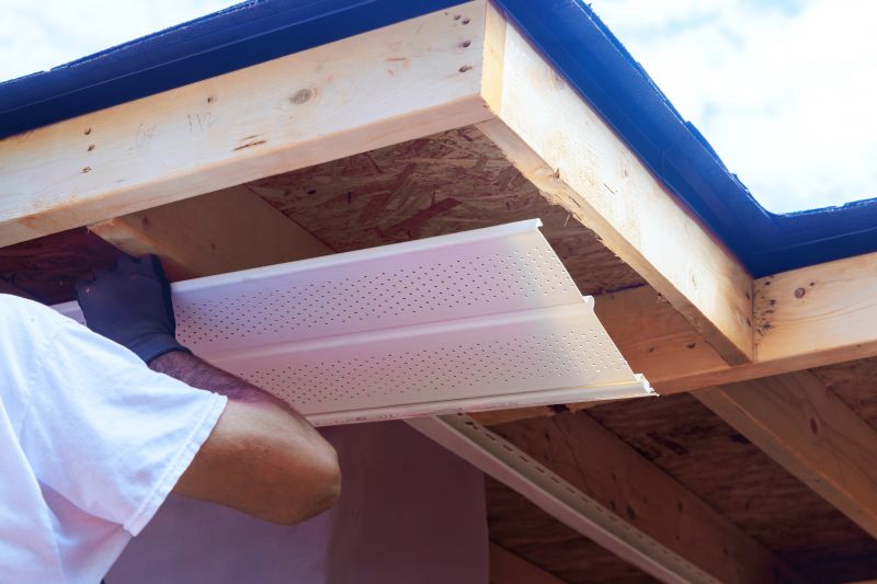 Natural Wood Roof Installation